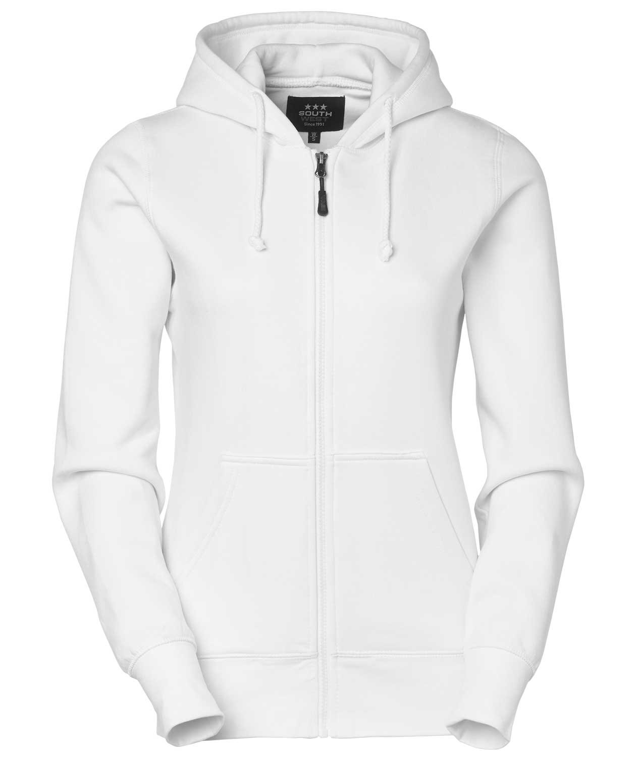 South West Georgia women's hoodie, White, White, swatch