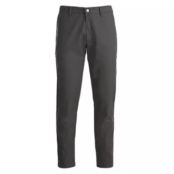 Kentaur chino trousers with extra leg length, Pepita Checkered Black/Grey