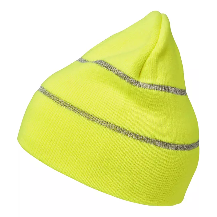 Top Swede knitted beanie M109, Yellow, Yellow, large image number 1