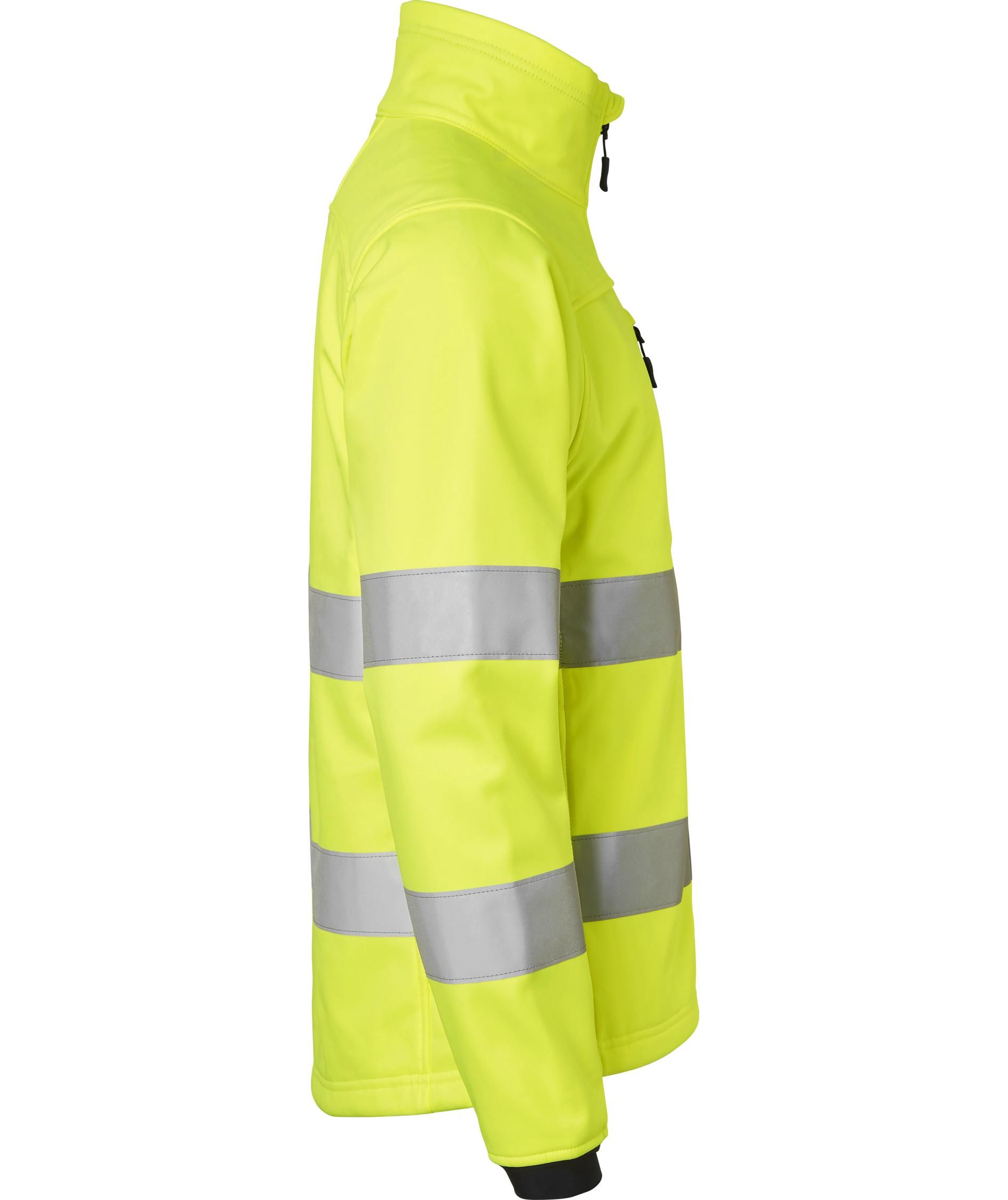 Top Swede softshell jacket 7621, Hi-Vis Yellow, large image number 2