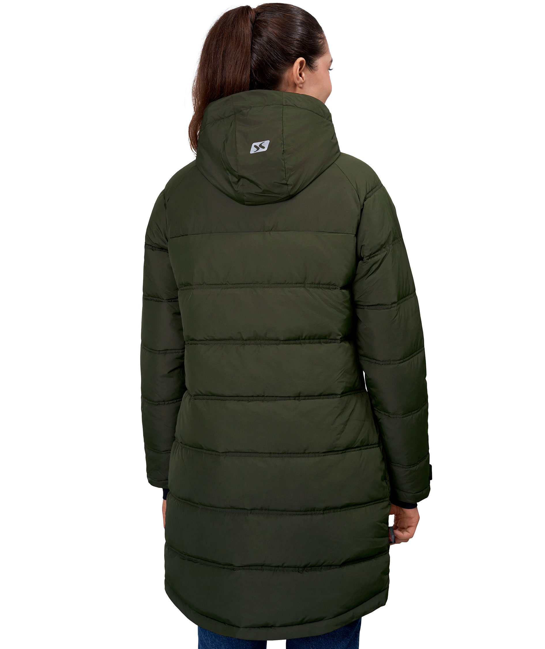 GEYSER women's winter jacket, Olive, large image number 4