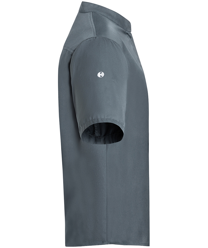 Karlowsky Modern-Touch short-sleeved chef jacket, Anthracite, large image number 3