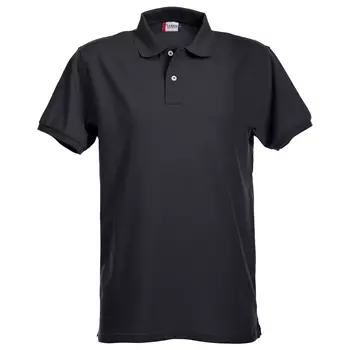 Clique Premium polo shirt, Black