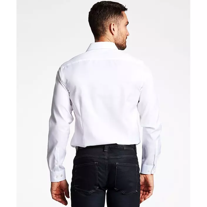 Lindbergh Technical Cover Modern fit skjorta, Vit, large image number 5