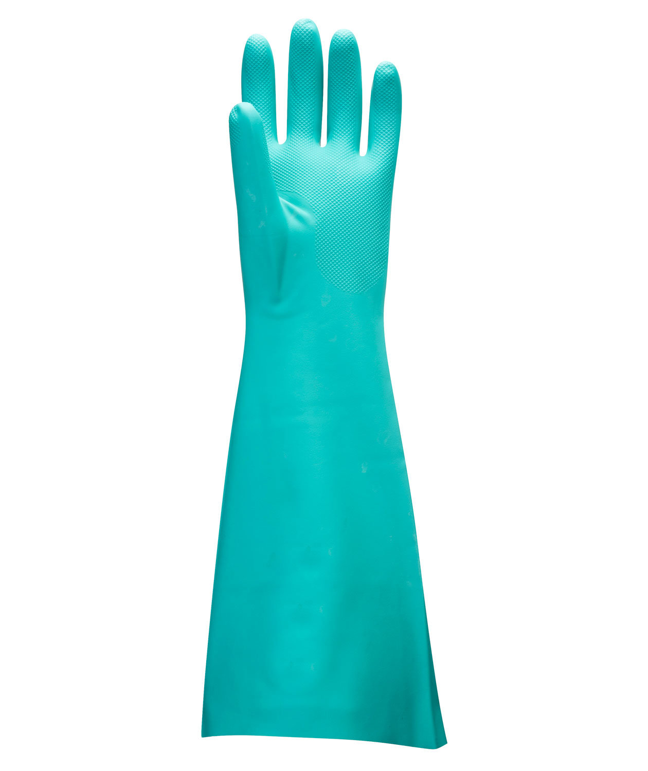 Portwest A813 l&aring;nga kemikalieskyddshandskar i nitril, 48 cm, Gr&ouml;n