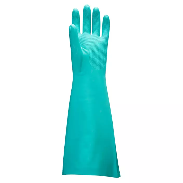 Portwest long nitrile chemical protection gloves, 48 ​​cm, Green, large image number 1
