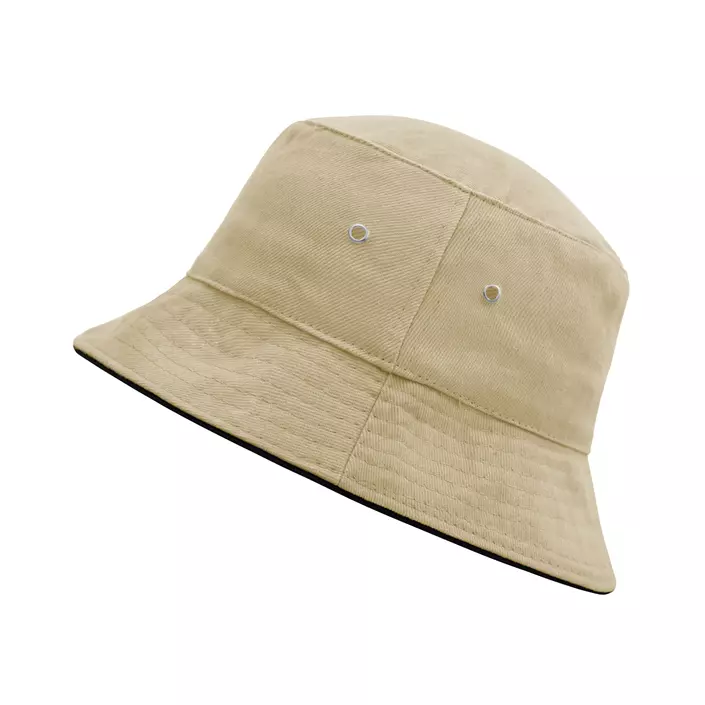 Myrtle Beach bucket hat, Khaki/Black, large image number 1