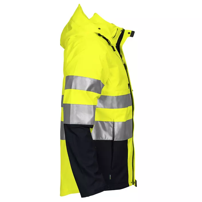 ProJob work jacket 6419, Hi-vis Yellow/Black, large image number 3