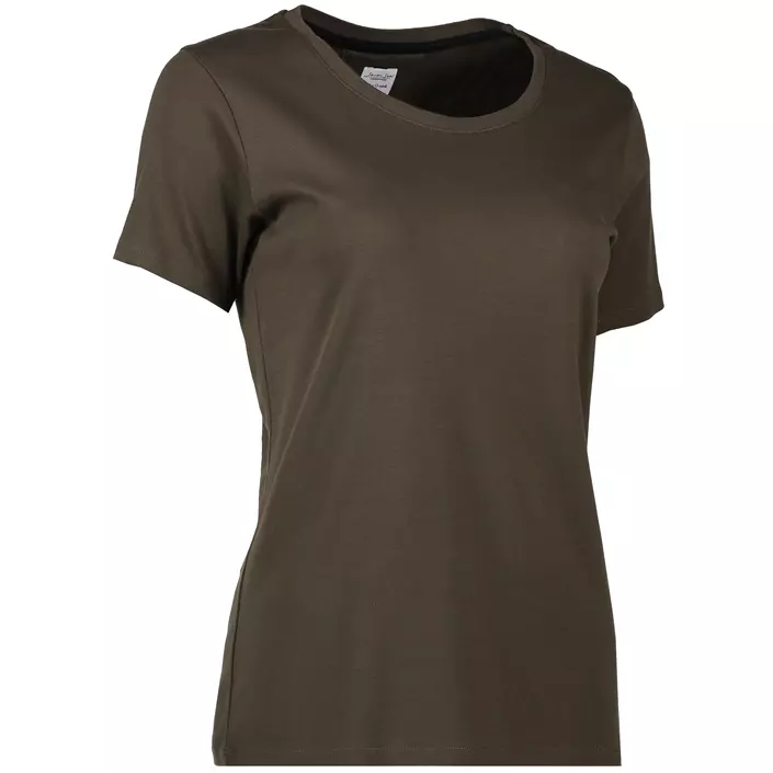 Seven Seas dame T-skjorte med rund hals, Oliven, large image number 2