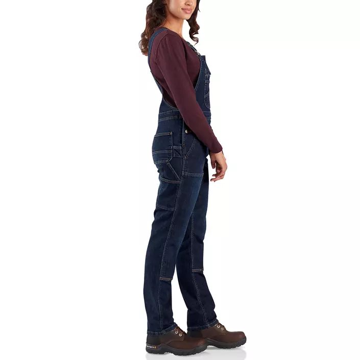 Carhartt Denim Double Front dameoverall, Midnight Blue, large image number 3