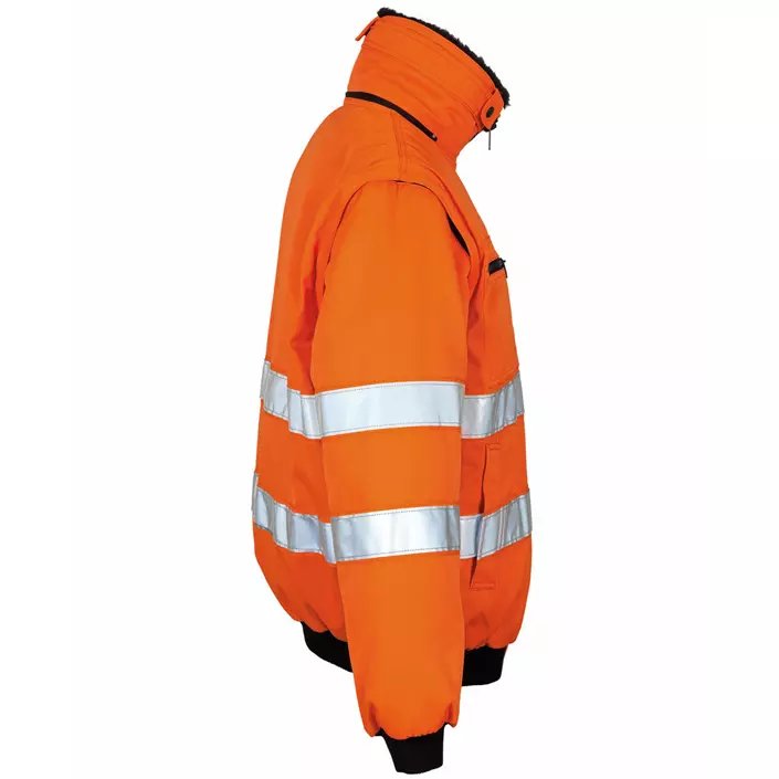 Mascot Safe Arctic Innsbruck 4-i-1 pilotjakke, Hi-vis Orange, large image number 3