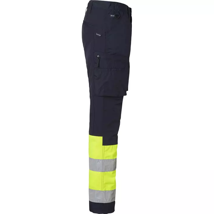 Top Swede service trousers 220, Navy/Hi-Vis yellow, large image number 2