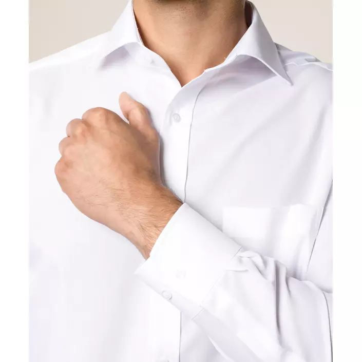 Eterna Uni Modern fit Poplin skjorta, White, large image number 4