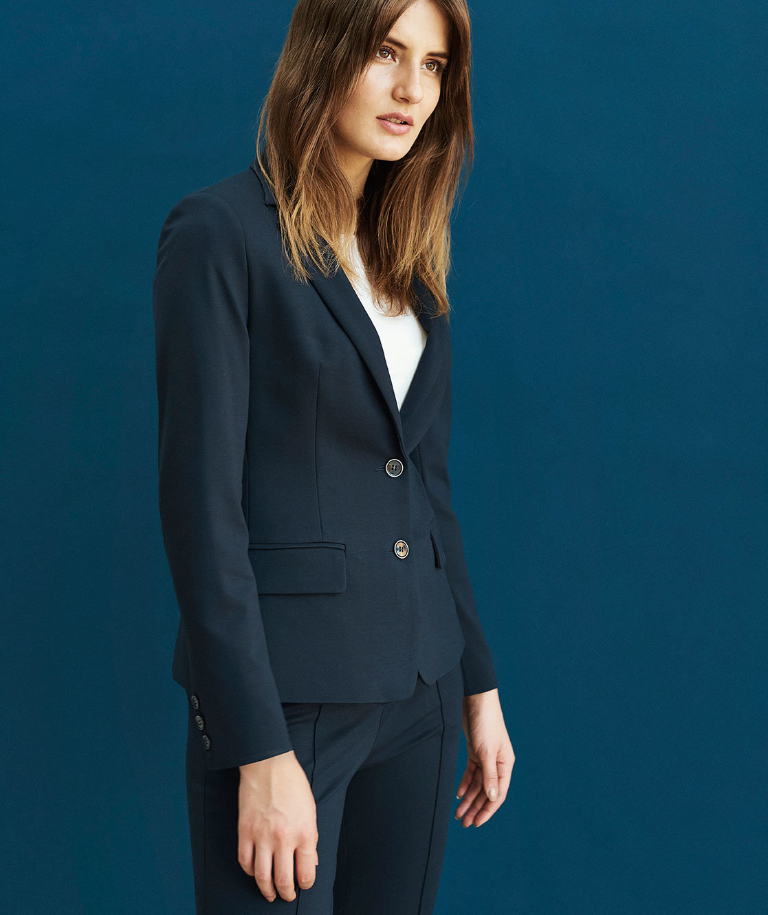 Claire Woman Elinor dame blazer, Navy, large image number 2