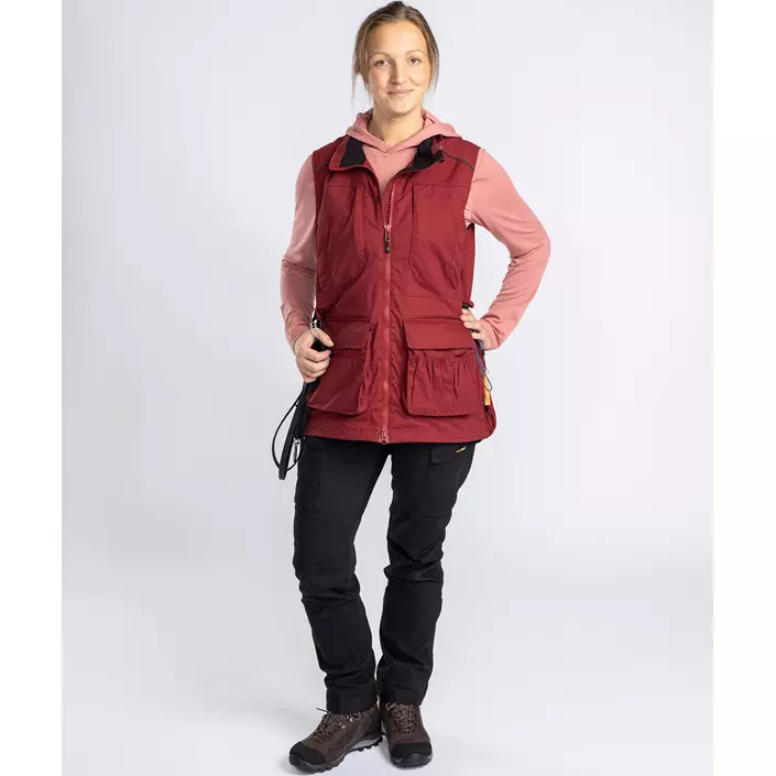 Pinewood Dog Sports Trainer damevest, Dark Tomato/Dark Red, large image number 4