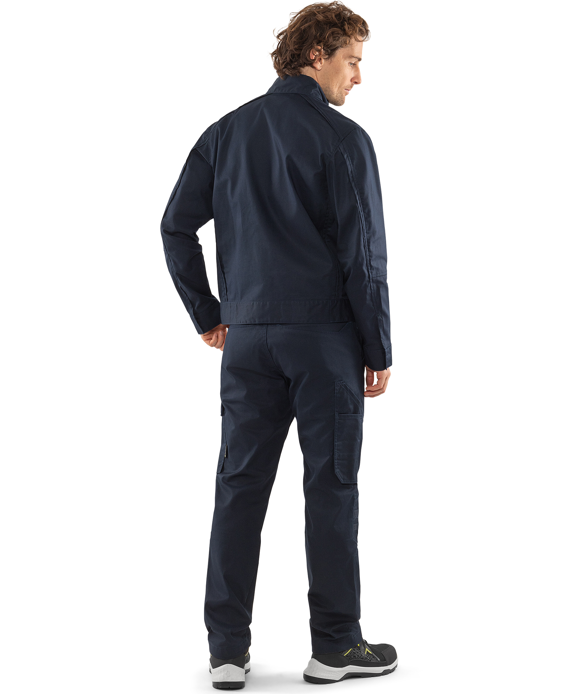 Fristads Green work jacket 4930 GWM, Dark Marine Blue, large image number 3