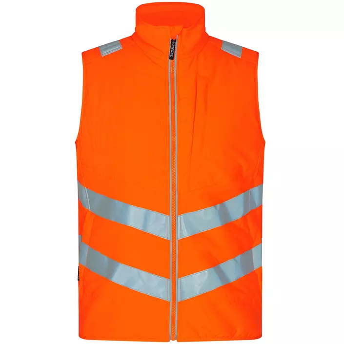 Engel Safety quiltet vest, Hi-vis Orange, large image number 0