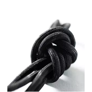 Mascot Pollux round laces, Black