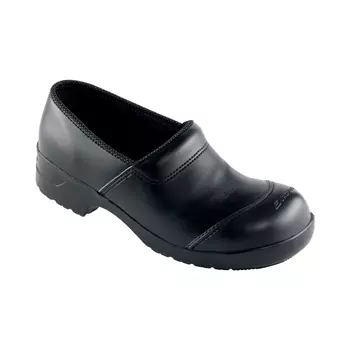 Euro-Dan Flex safety clogs with heel cover S3, Black