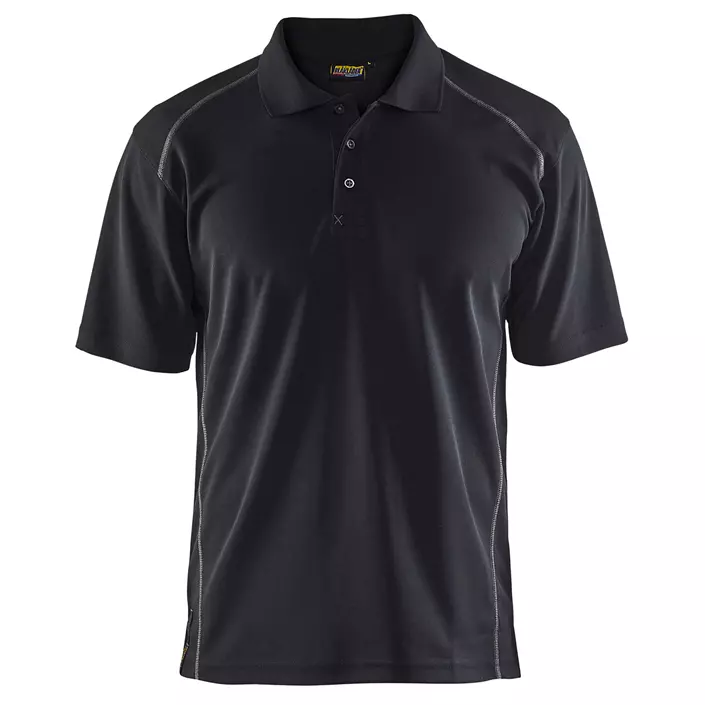 Blåkläder Polo shirt, Black, large image number 0