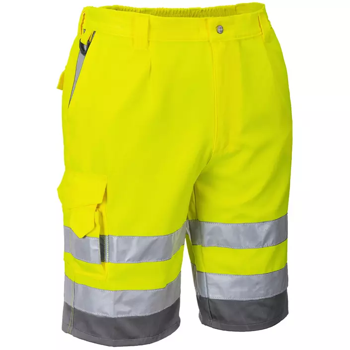 Portwest work shorts, Hi-Vis Yellow, large image number 0