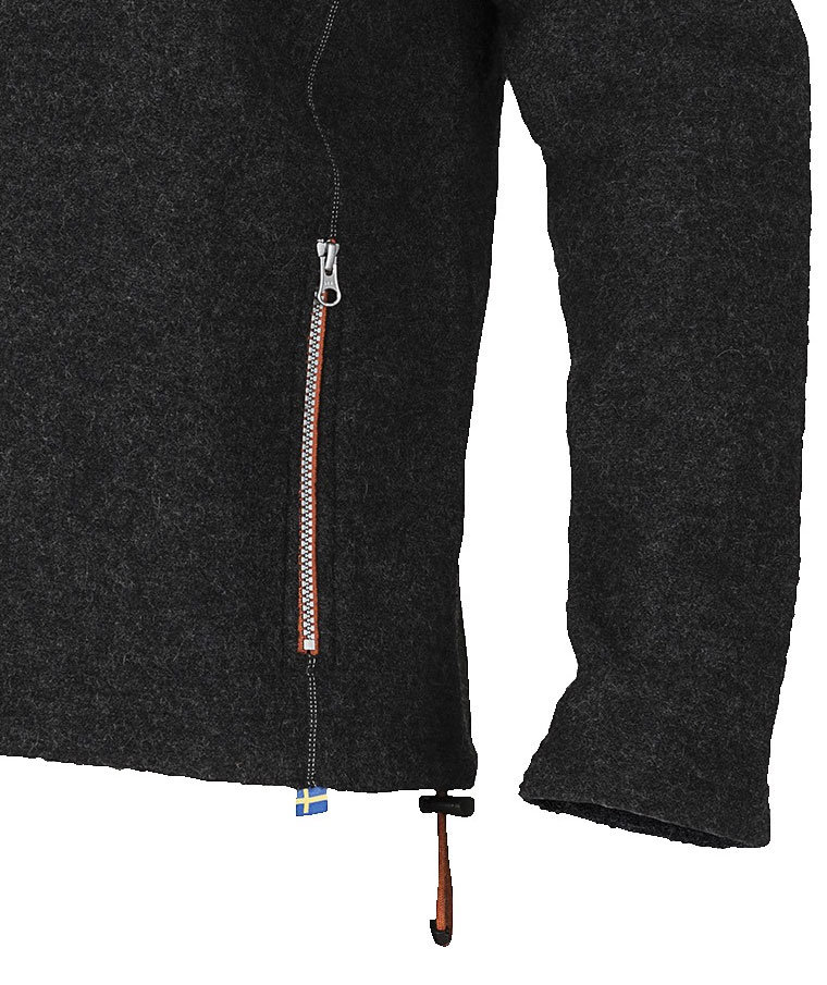 L.Brador wool cardigan 2005U, Grey Melange, large image number 3