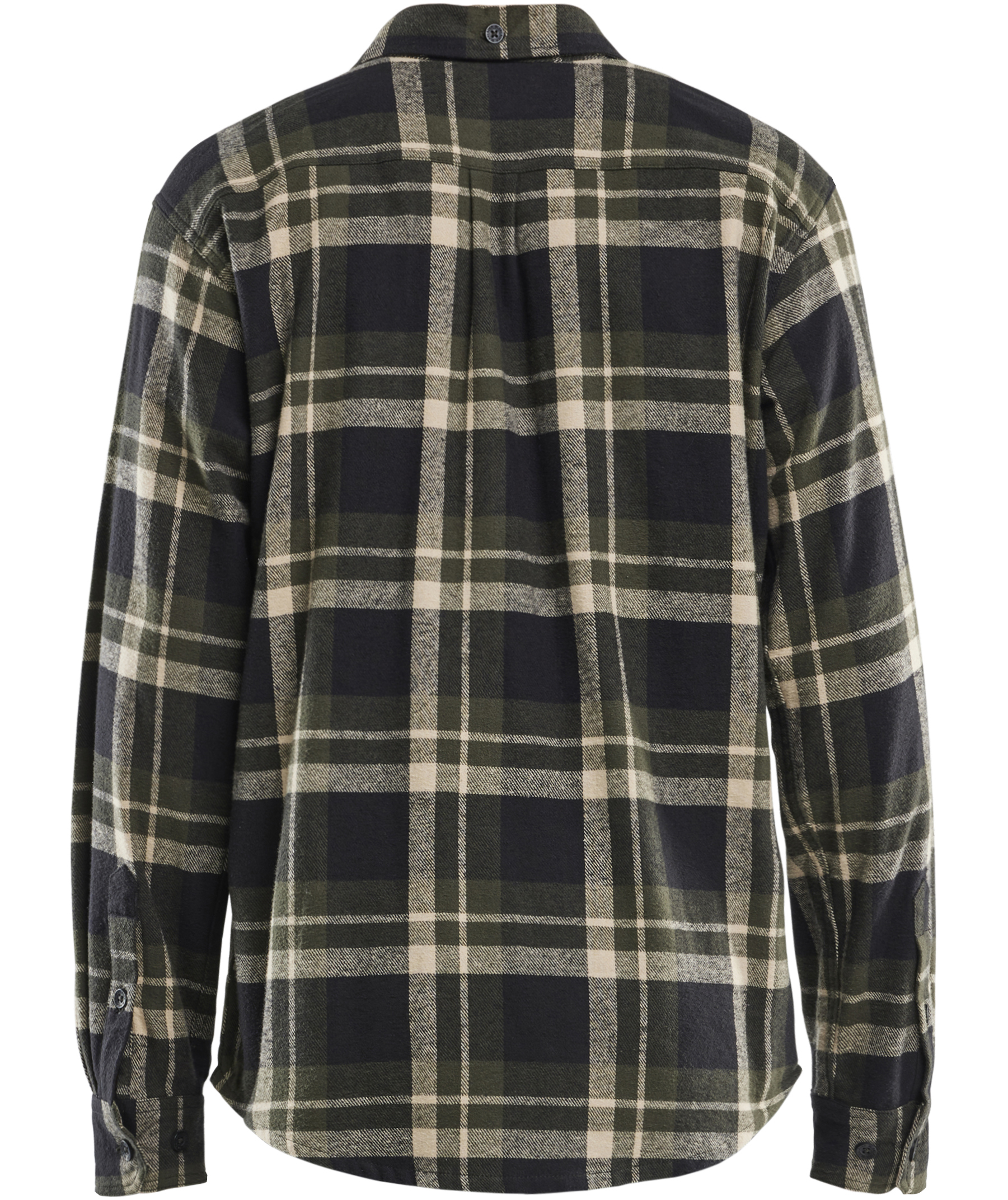 Bl&aring;kl&auml;der Striker flanellskjorta, Skog gr&ouml;n/svart