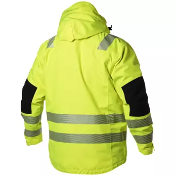 Viking Rubber Evosafe shell jacket, Hi-vis Yellow/Black