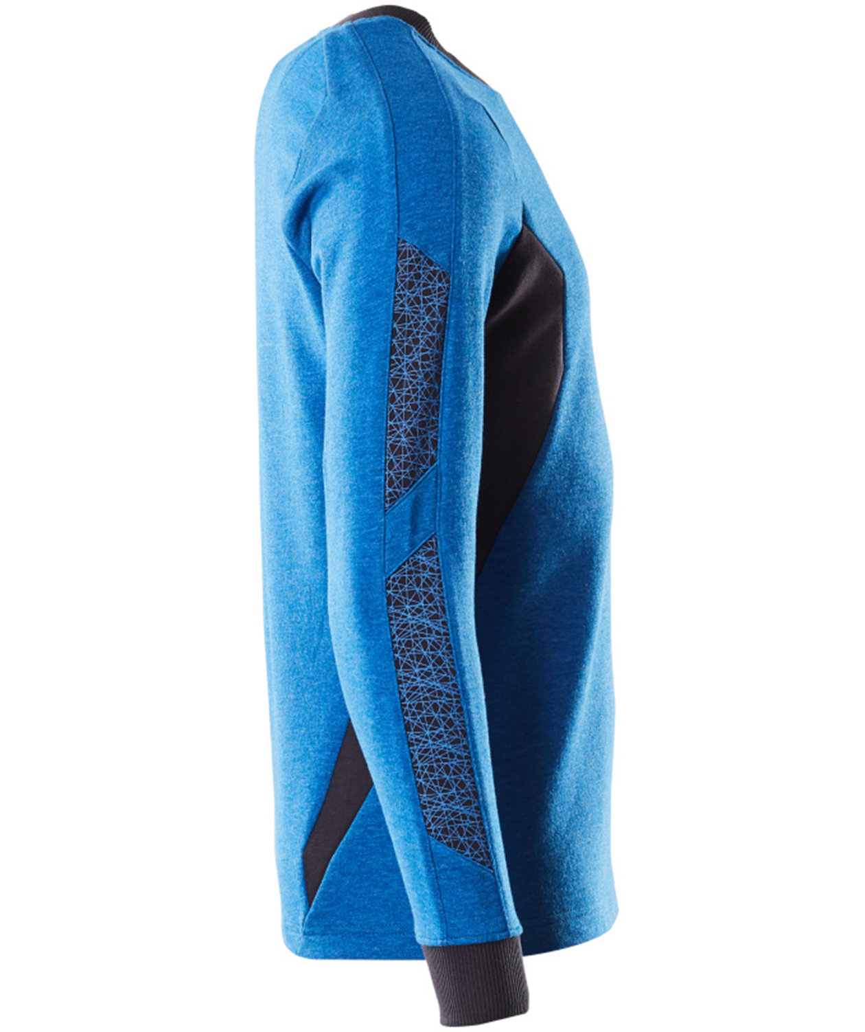 Mascot Accelerate sweatshirt, Azurbl&aring;/M&oslash;rk Marine, large image number 2