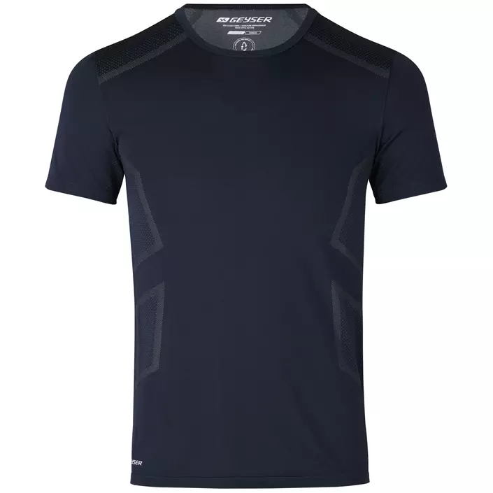 GEYSER seamless T-shirt, Navy, large image number 0