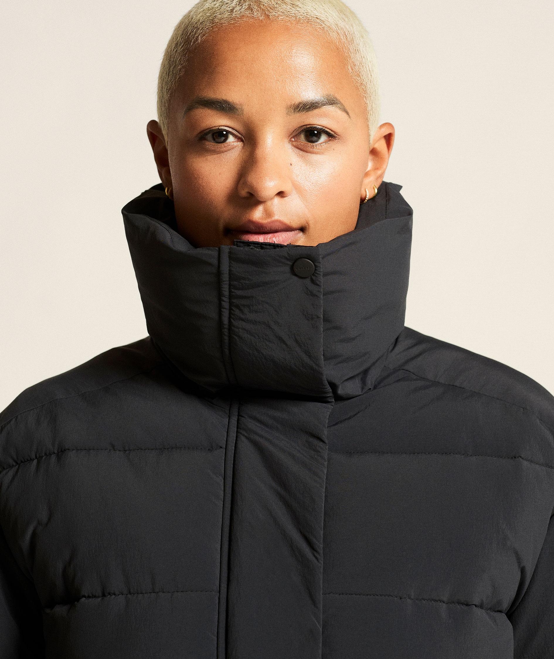 Craft Urban lang vattert dame vinterjakke, Black, large image number 5