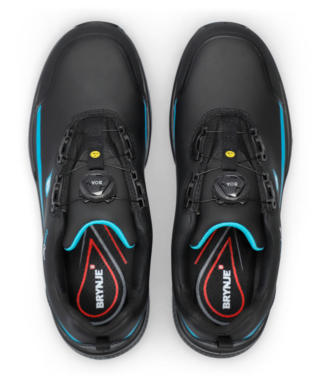 Brynje Blue Drive safety shoes S3, Black, large image number 3