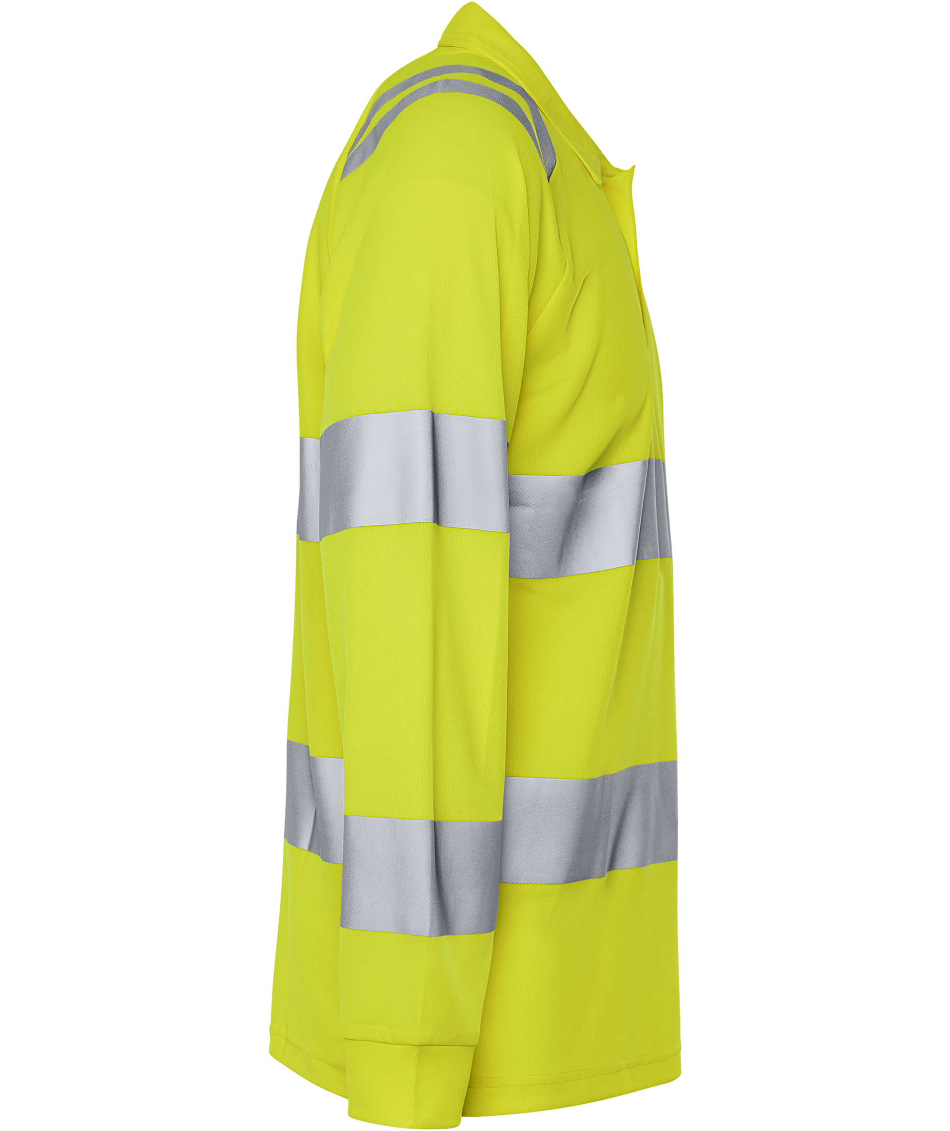 Fristads long-sleeved polo shirt 7864 GPST, Hi-Vis Yellow, large image number 4