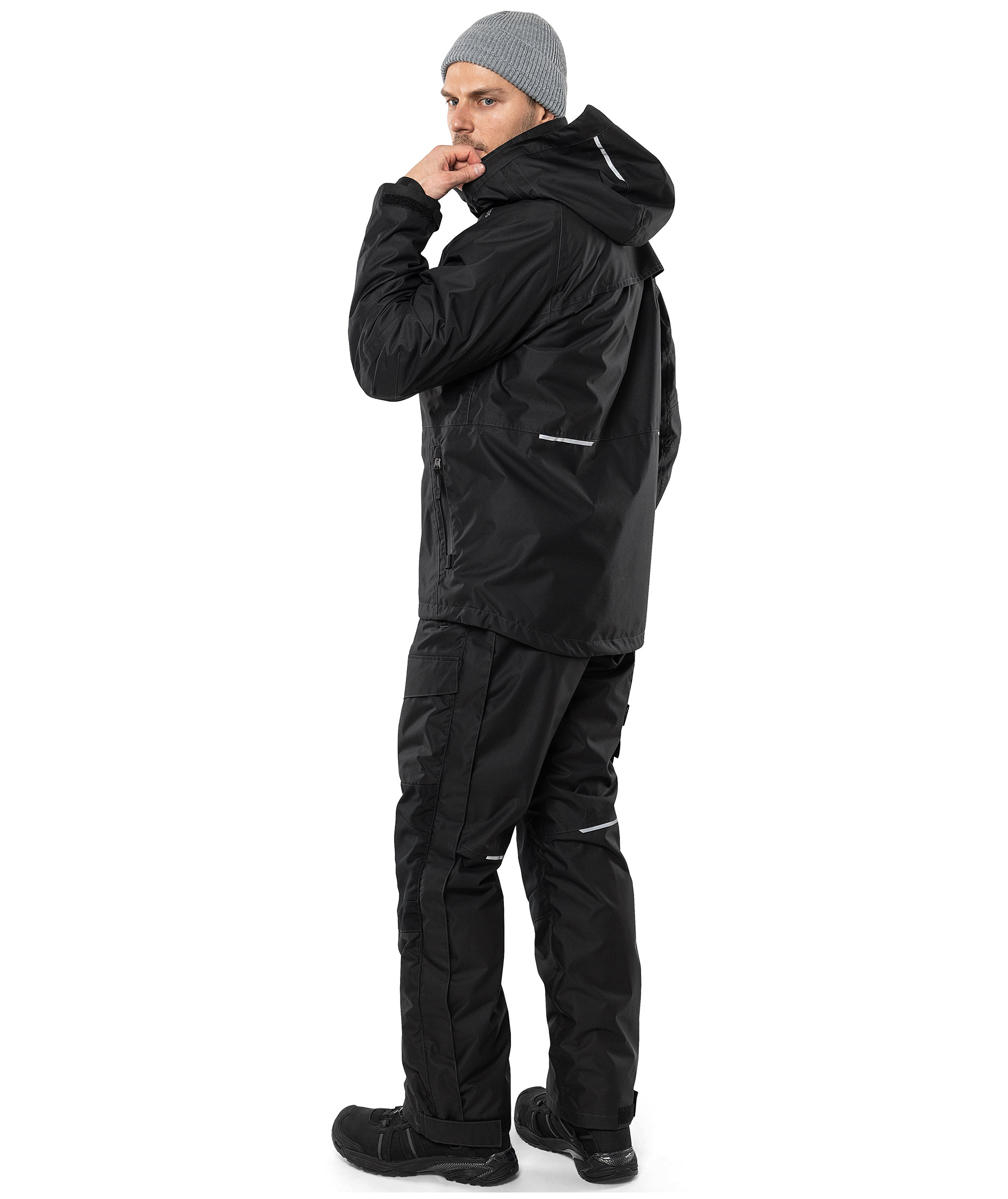 Fristads Airtech&reg; shell jacket, Black, large image number 3