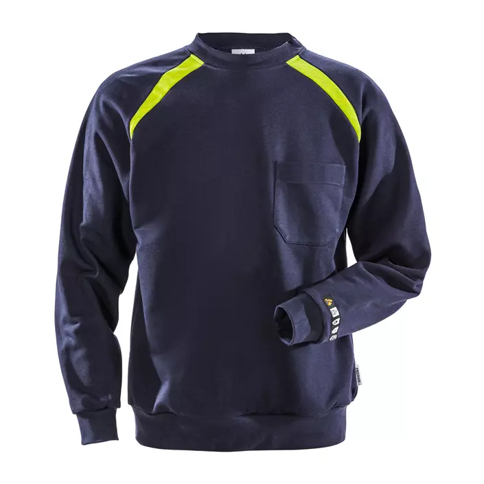 Fristads sweatshirt 984, Dark Marine, large image number 0