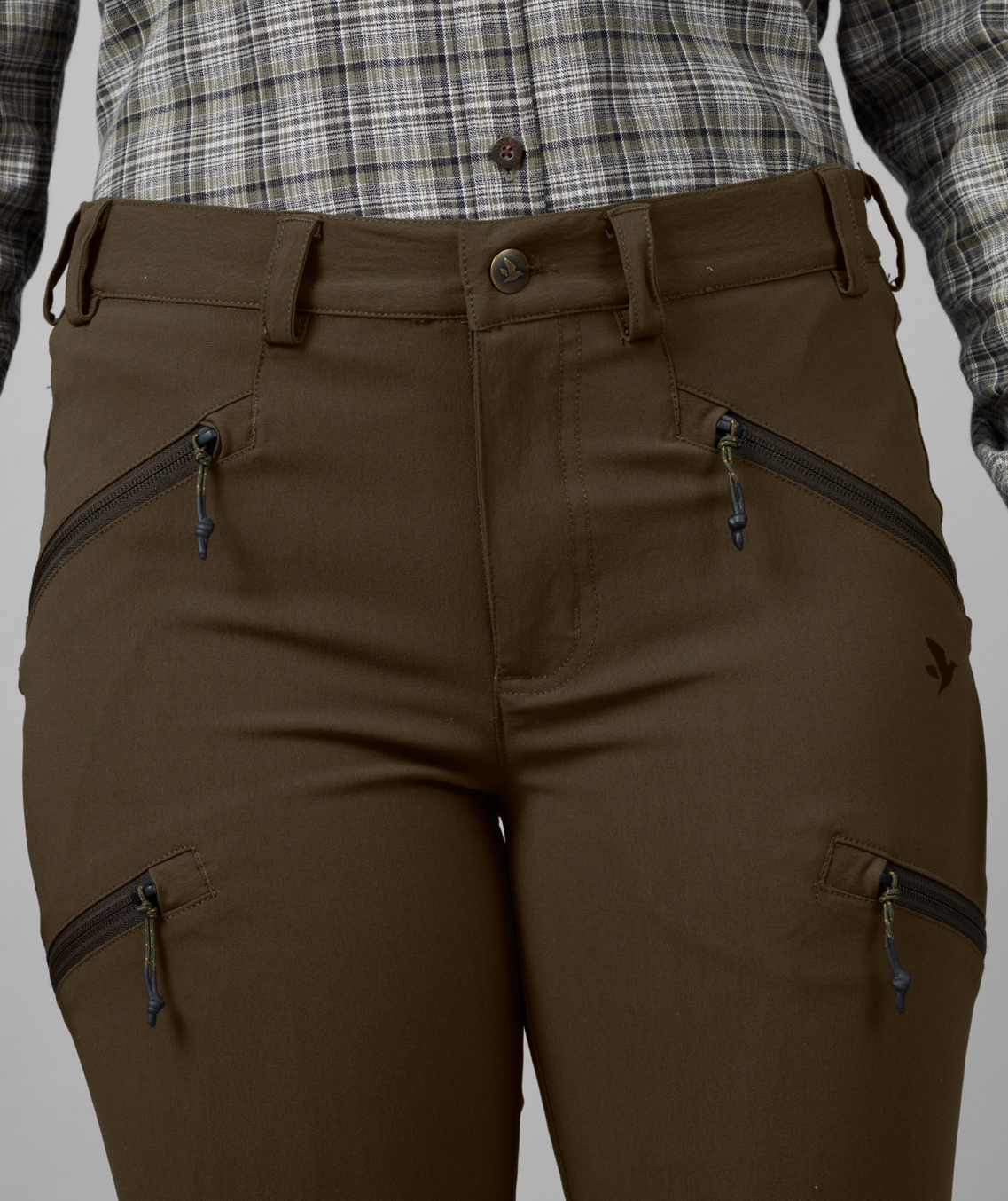 Seeland Larch stretch women's trousers, Pine green, large image number 3