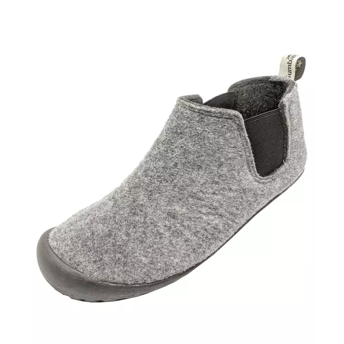 Gumbies Brumby Slipper Boot hjemmesko, Grey/Charcoal, large image number 0