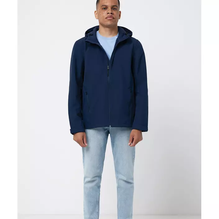 Iqoniq Makalu softshelljacka, Marin, large image number 8