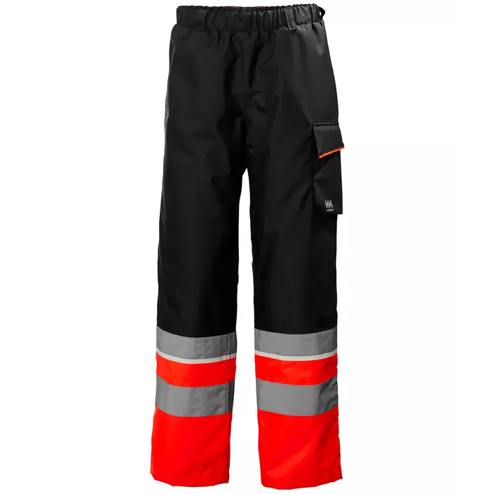 Helly Hansen UC-ME winter trousers, Hi-Vis Red/Ebony, large image number 0