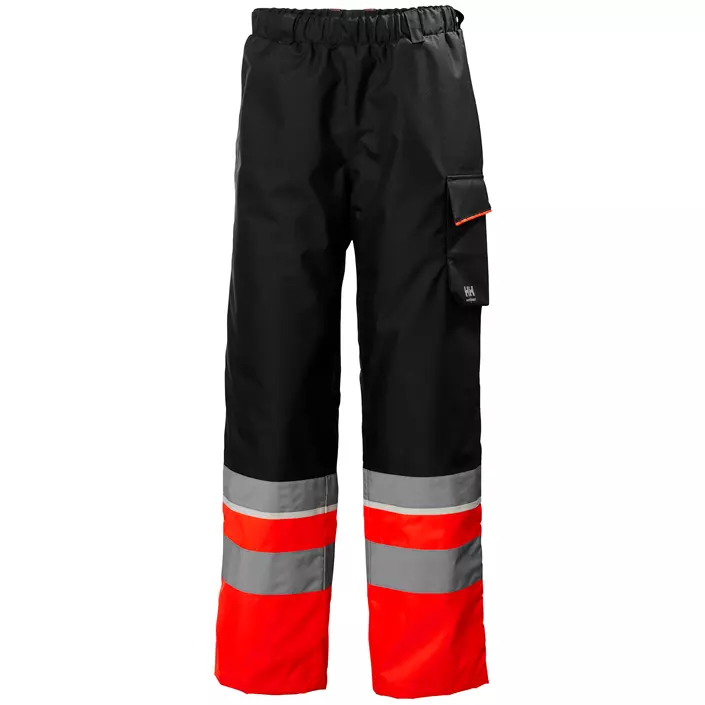 Helly Hansen UC-ME winter trousers, Hi-Vis Red/Ebony, large image number 0