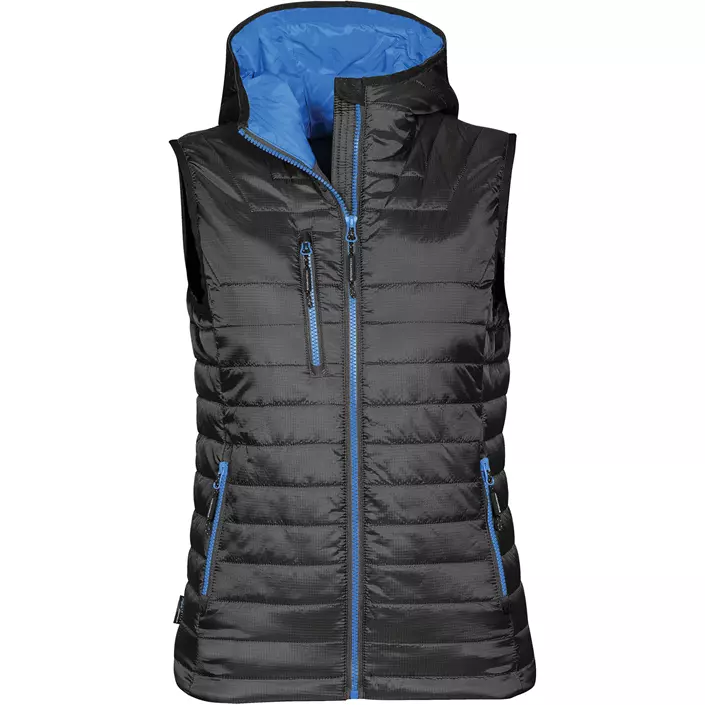 Stormtech Gravity women's vest, Black/grain blue, large image number 0