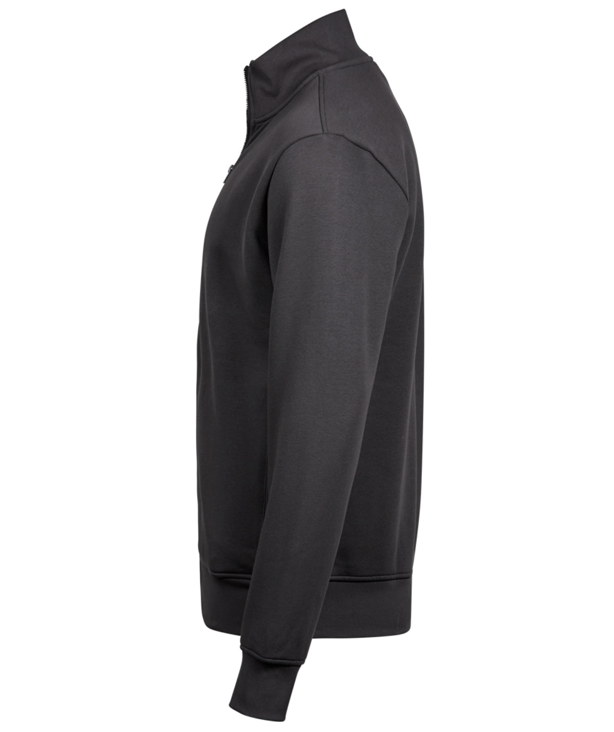 Tee Jays full zip sweat cardigan, Dark Grey, large image number 2