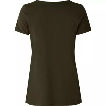 ID Damen T-Shirt, Olivgrün