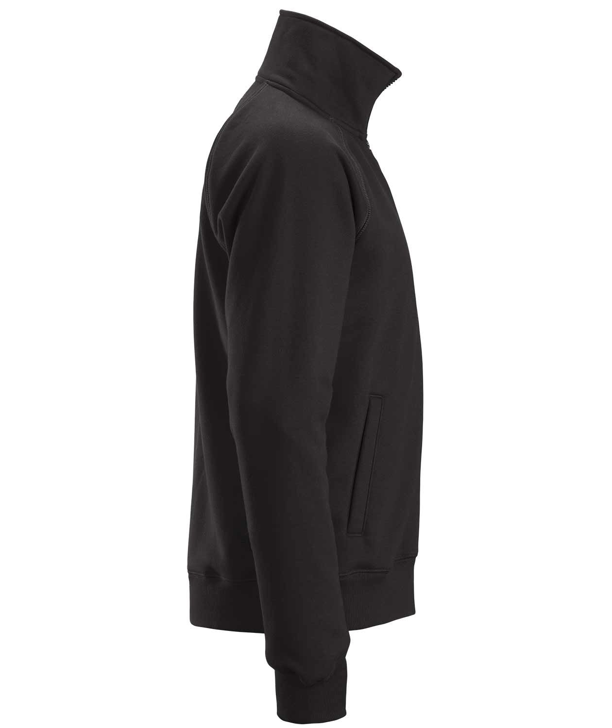 Snickers AllroundWork sweat cardigan 2886, Black, Black, large image number 3