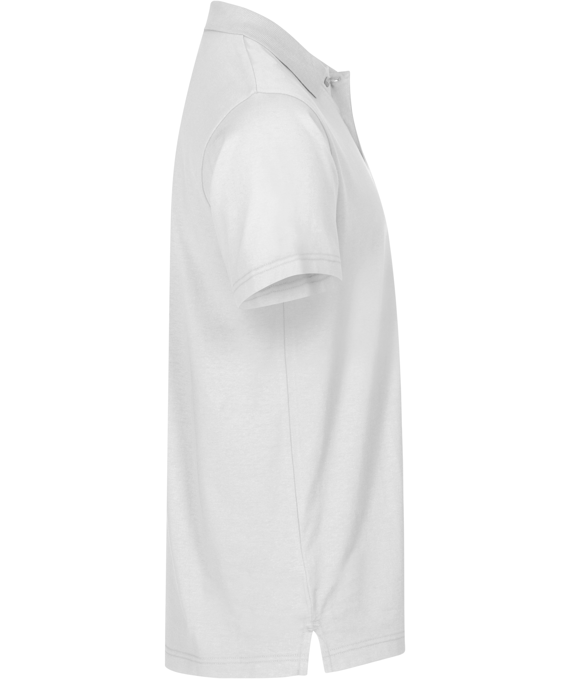 Clique Single Jersey Polo shirt, White, large image number 1