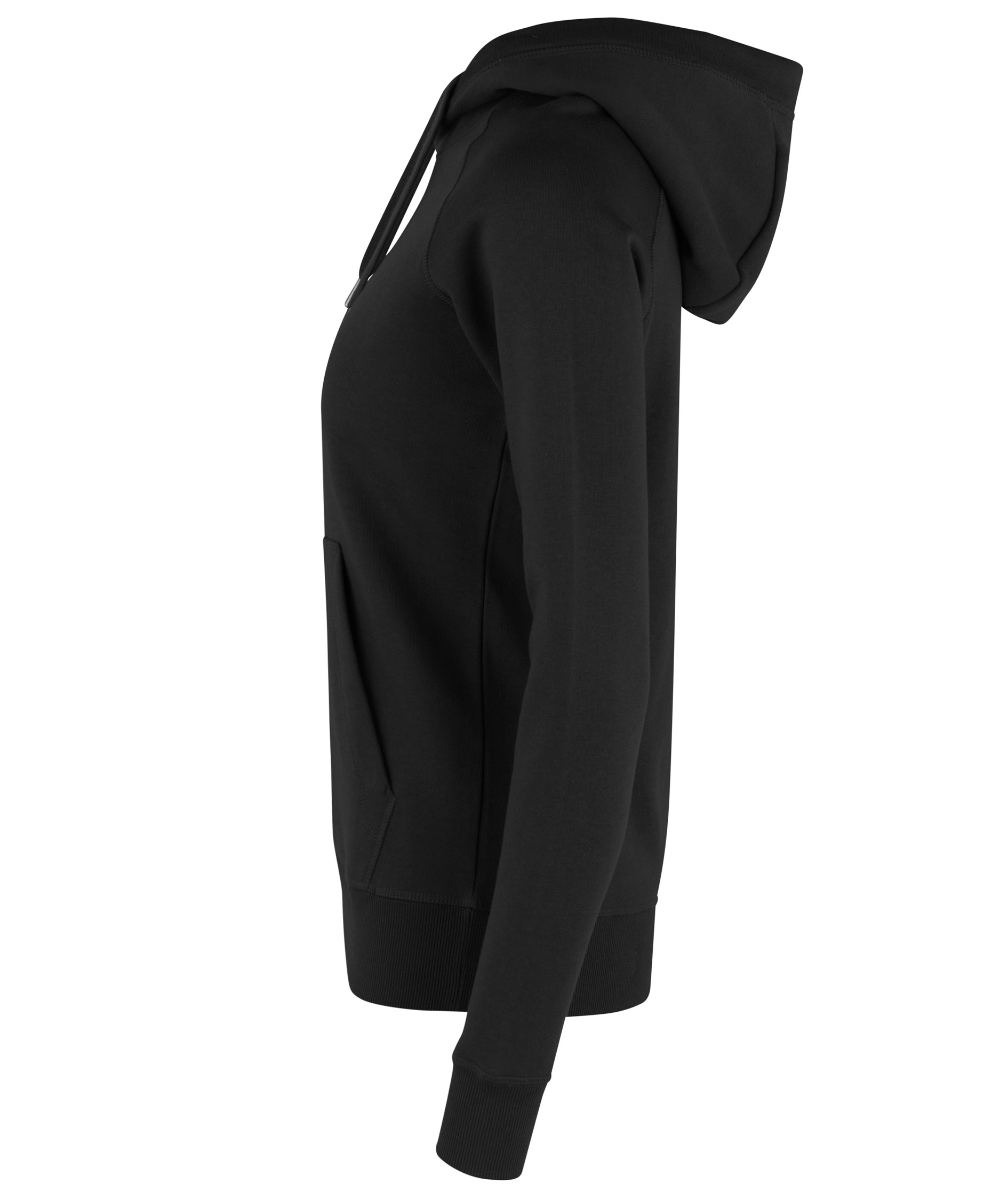 ID Core women's hoodie, Black, large image number 2