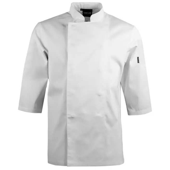 Toni Lee Snap  chefs jacket, White, large image number 0