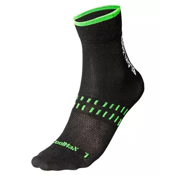 Blåkläder Dry 2-pak sokker/strømper, Sort/Grøn