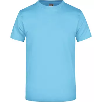 James & Nicholson T-skjorte Round-T Heavy, Sky Blue