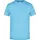 James & Nicholson T-skjorte Round-T Heavy, Sky Blue, Sky Blue, swatch